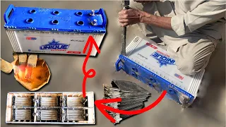 Restoring a DEAD Battery | Recondition Led Acid Battery | How to Repair a Truck Battery like a Pro