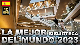 Biblioteca Gabriel García Márquez - La mejor #Biblioteca del Mundo 2023 - #Barcelona, #España