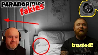 Paranormies AKA paraFakies caught multiple times staging the video!!