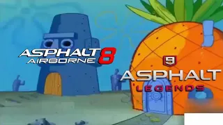 Asphalt 9 VS Asphalt 8 Meme (Spongebob Version)