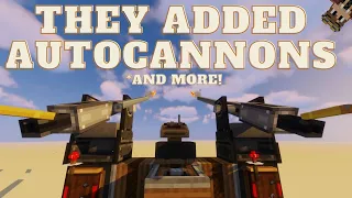 Create Big Cannons - Autocannons