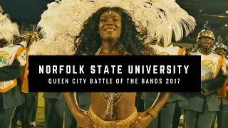 Norfolk State University Marching Band Field Show - Queen City BOTB 2017 | 4K
