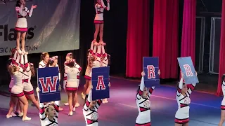 W.A.M.S Cheer Performance, SHARP West Coast Championship, Magic Mountain 4/1/23