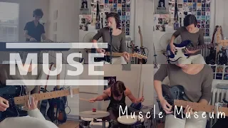 Muse - Muscle Museum | One Girl Band Cover ft. Antoine