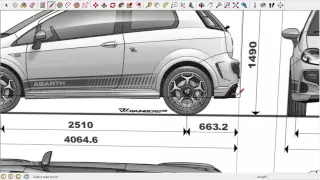 Sketchup Car 3 Importing a Picture