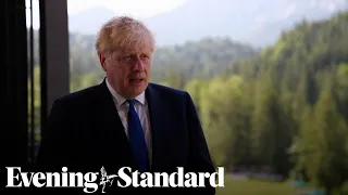 Boris Johnson: G7 has resolve and unity to support Ukraine