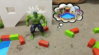 Diy Mini Farm Diorama & House For Cat & Pool For Fishes - Mini Farm Diorama - Cartoon @DIYKINGDOM1