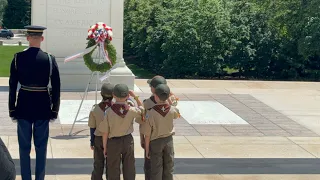 Tomb of the Unknown Soldier Wreath Laying Ceremony 2024