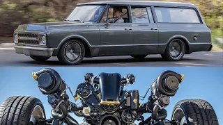 ICON Reformer 1970 CHEVROLET SUBURBAN with TWIN TURBO CHARGED Nelson Racing Engines 427!!!