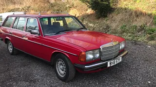 Mercedes W123 Estate - Bradley James Classics