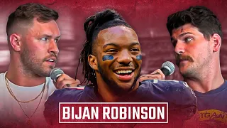 Bijan Robinson Talks His Rookie Year + His Relationship With Arthur Smith
