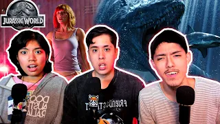 JURASSIC WORLD PELICULA REACCION -VIENDO POR PRIMERA VEZ