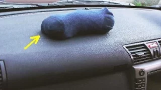 Stop Your Car Windows From Fogging with This Simple Sock Trick