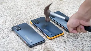 UMIDIGI Bison X10 Official Rugged Durability Testing & Fire Test Video !!