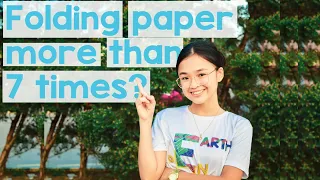 Why can't we fold a paper more than 7 times | Animation