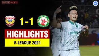 Highlights Hà Tĩnh vs Bình Định | Chủ nhà ghi siêu phẩm-Tấn Tài kiến tạo giây cuối cùng tuyệt đỉnh