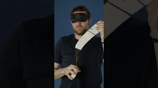 Blindfolded Stick Taping Challenge: Leon Draisaitl