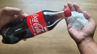 É só misturar COCA-COLA com BICARBONATO e nao precisa mais gastar no mercado