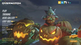 Overwatch 2018 Halloween Update 60 Loot Box Opening!