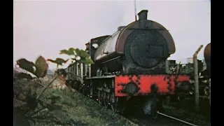 Steam engines being worked to their limit.  Astley Green and Walkden Railway # 9