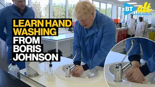 Coronavirus: Learn hand washing from UK PM Boris Johnson