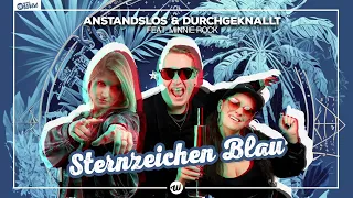 Anstandslos & Durchgeknallt ft. Minnie Rock - Sternzeichen Blau (Official Visualizer)