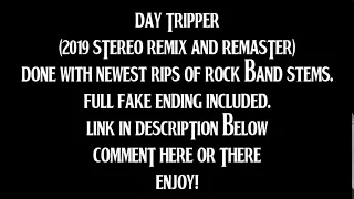 The Beatles - Day Tripper (2019 Stereo Remix & Remaster By TOBM)