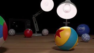 Luxo Jr. ABC Bumper - "A Whole Bunch of Balls"