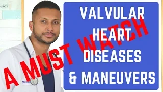 Heart Valve Murmurs & Maneuvers-The Best Explanation ever! *USMLE STEPs 1, 2 & 3*