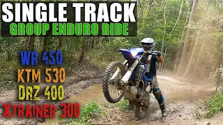 Group Enduro Ride - Xtrainer 300 - KTM530 - WR450 - DRZ400