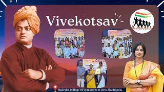 Vivekotsav at Badruka College Of Commerce #madhavilathakompella #mlk4bhagyanagar @suryachandratimes