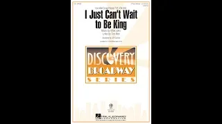 I Just Can't Wait to Be King (from The Lion King) (3-Part Mixed Choir) - Arranged by Jill Gallina