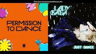 BTS VS Lady Gaga - Permission to Just Dance (Mashup)