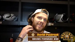 Locker Room Raw / David Pastrnak / 19.05.2024