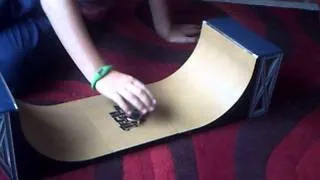 Half pipe tricks (tech deck)