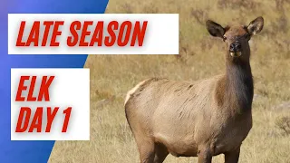 Late Season Elk Hunt | 2019 Day 1