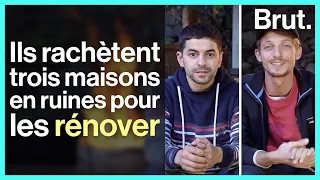 Ils rachètent trois maisons en ruines pour les rénover