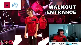 Sentinels vs Leviatán Stage Walkout Entrance. VCT Americas LCQ. Tarik Reacts