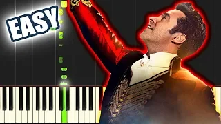 The Greatest Show - The Greatest Showman | EASY PIANO TUTORIAL by Betacustic
