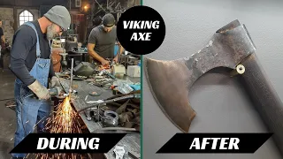 Forging a Viking Axe in 5 Hours @ThakIronworks