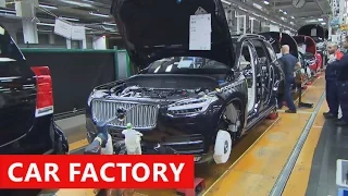 2017 Volvo XC90 Production - Car Factory