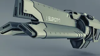 Hard Surface Modeling in Blender - SciFi Cannon Tutorial