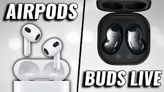 It's No Contest... NEW AirPods 3 vs Galaxy Buds Live