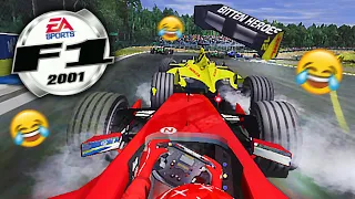 PLAYING F1 2001 CAREER MODE (F1 2001 PS2 Game)