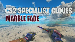 Specialist Gloves Marble Fade (Battle-Scarred) | CS2 Skin Showcase #642