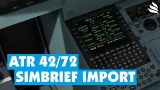 ATR 42/72: SimBrief Flugplan importieren