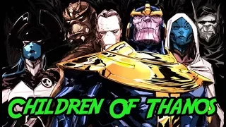 The Children Of Thanos. Infinity War's Black Order aka The Cull Obsidian
