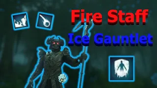 New World PVP - MAGE | Fire Staff Ice Gauntlet (build included)