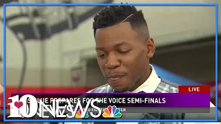 Chris Blue reveals his plans for The Voice semi-finals