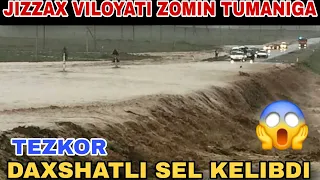 TEZKOR DAXSHAT 😱 ZOMINGA KUCHLI SEL KELDI.........  #chiyaltv